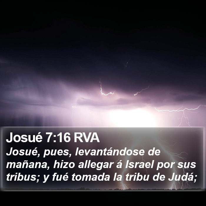 Josué 7:16 RVA Bible Study