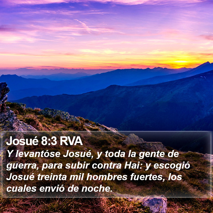 Josué 8:3 RVA Bible Study