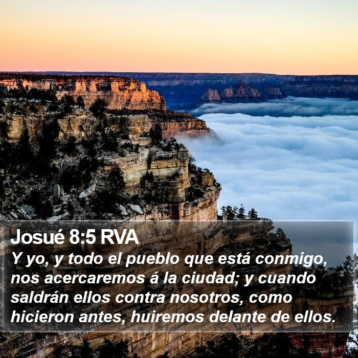 Josué 8:5 RVA Bible Study