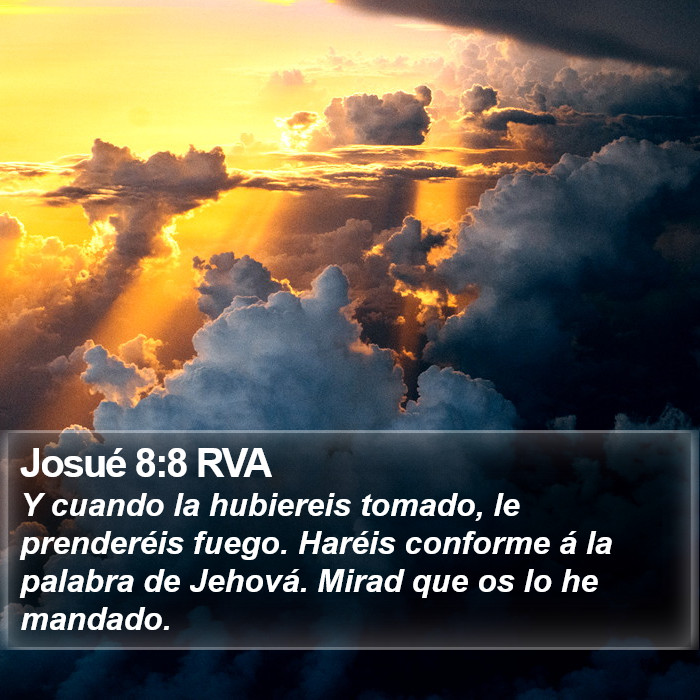 Josué 8:8 RVA Bible Study