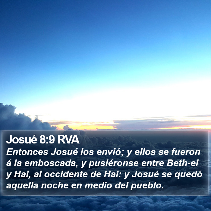 Josué 8:9 RVA Bible Study