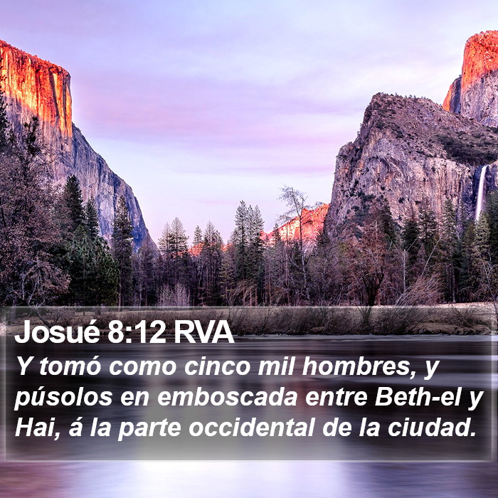 Josué 8:12 RVA Bible Study