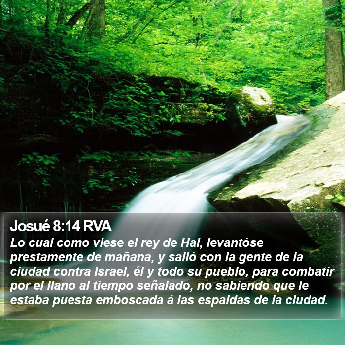 Josué 8:14 RVA Bible Study