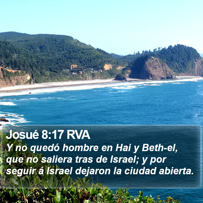 Josué 8:17 RVA Bible Study