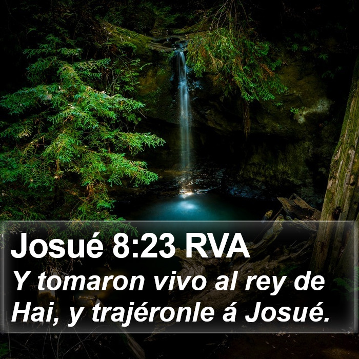 Josué 8:23 RVA Bible Study