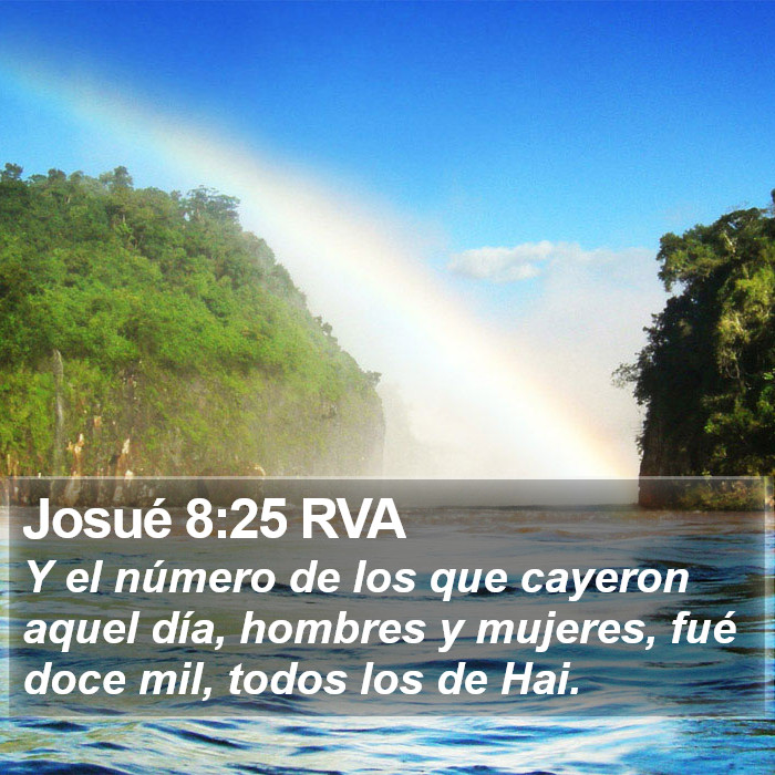 Josué 8:25 RVA Bible Study