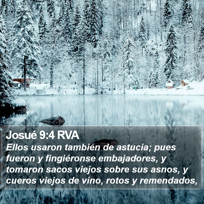 Josué 9:4 RVA Bible Study