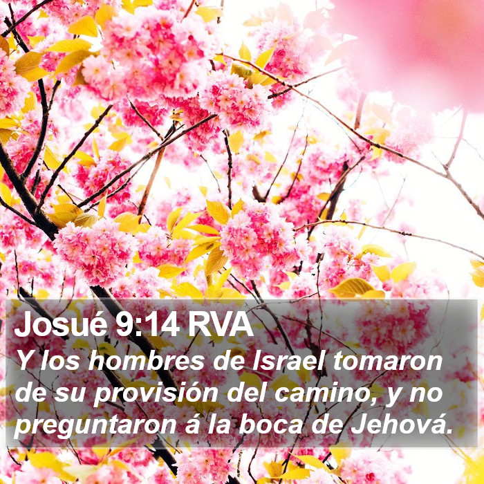 Josué 9:14 RVA Bible Study