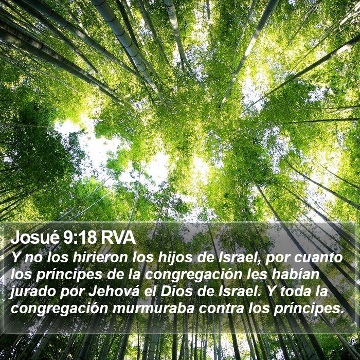 Josué 9:18 RVA Bible Study