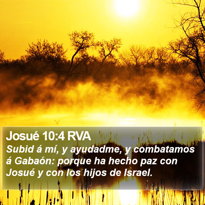 Josué 10:4 RVA Bible Study