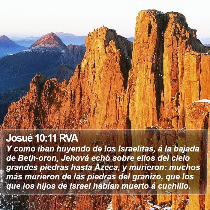 Josué 10:11 RVA Bible Study