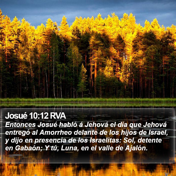 Josué 10:12 RVA Bible Study