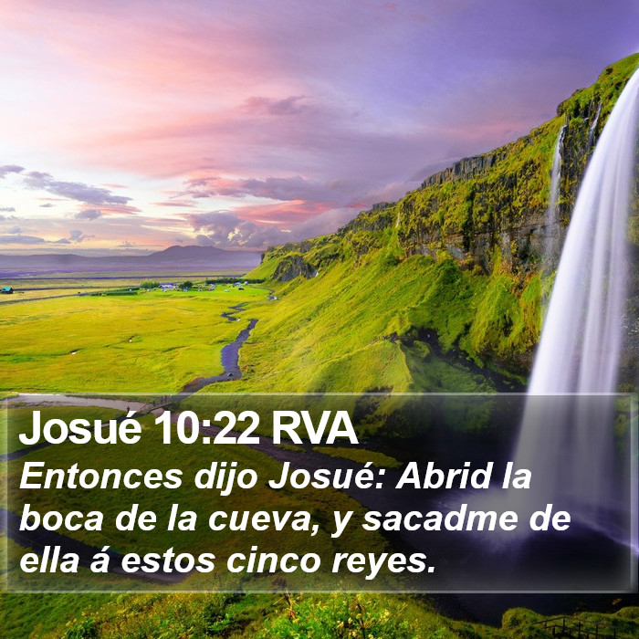 Josué 10:22 RVA Bible Study