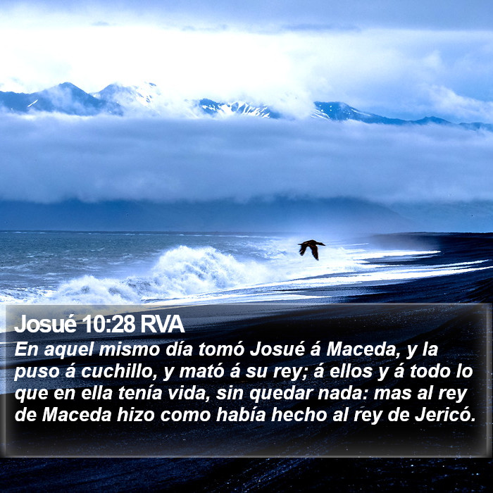 Josué 10:28 RVA Bible Study