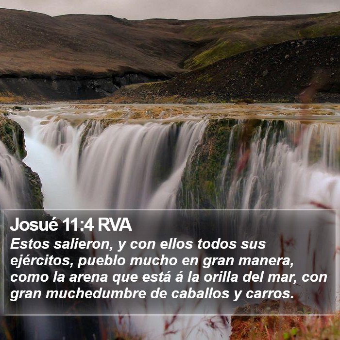 Josué 11:4 RVA Bible Study