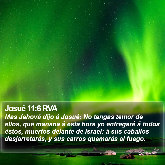 Josué 11:6 RVA Bible Study