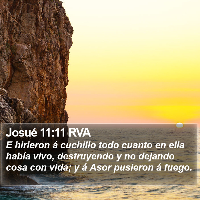 Josué 11:11 RVA Bible Study