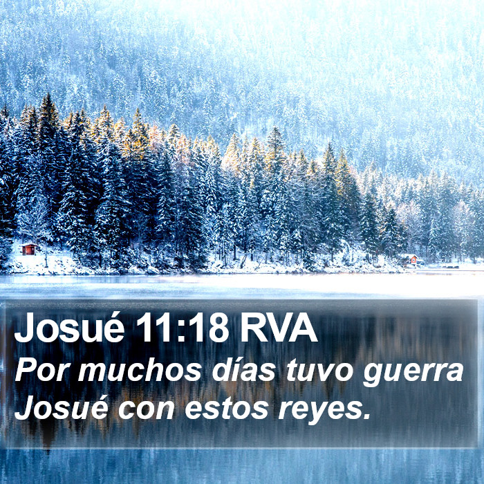 Josué 11:18 RVA Bible Study