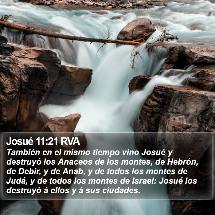 Josué 11:21 RVA Bible Study