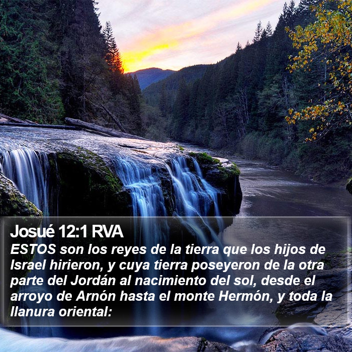 Josué 12:1 RVA Bible Study