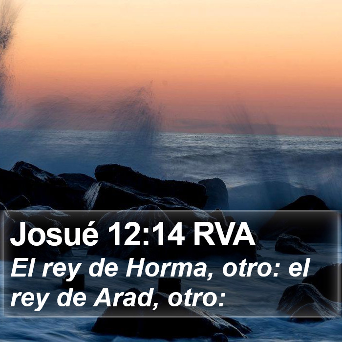 Josué 12:14 RVA Bible Study