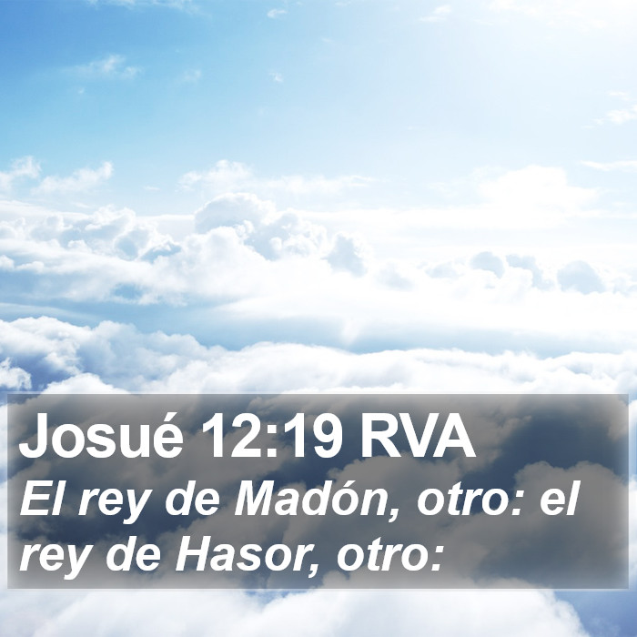 Josué 12:19 RVA Bible Study