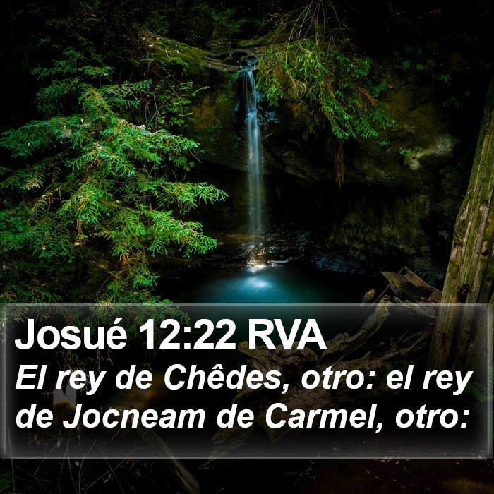 Josué 12:22 RVA Bible Study