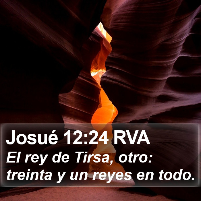 Josué 12:24 RVA Bible Study