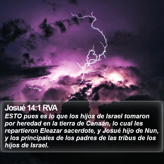 Josué 14:1 RVA Bible Study