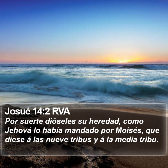 Josué 14:2 RVA Bible Study