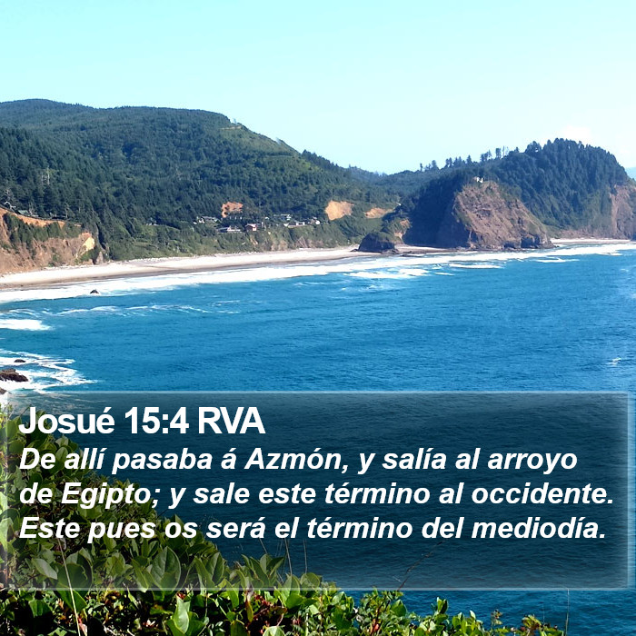 Josué 15:4 RVA Bible Study