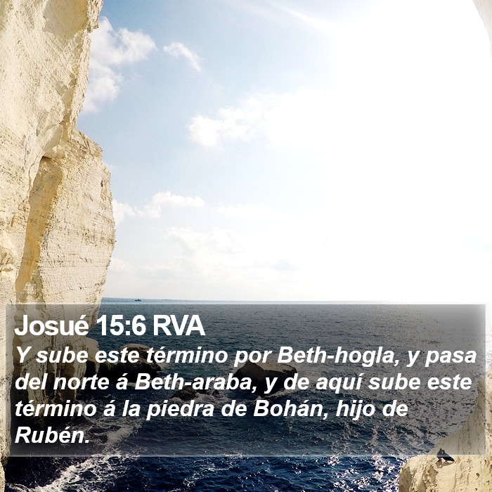 Josué 15:6 RVA Bible Study