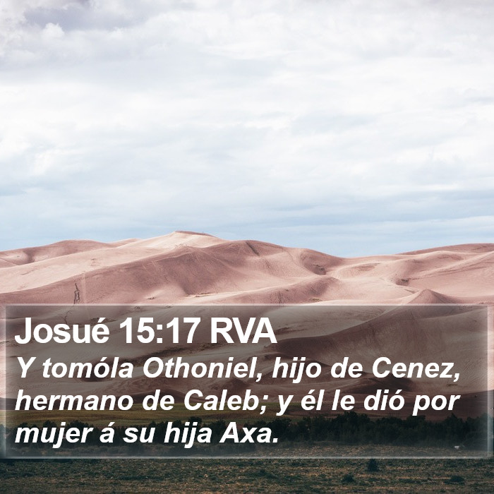 Josué 15:17 RVA Bible Study