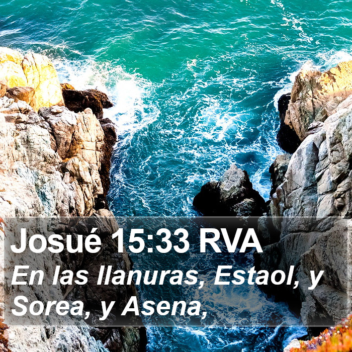 Josué 15:33 RVA Bible Study