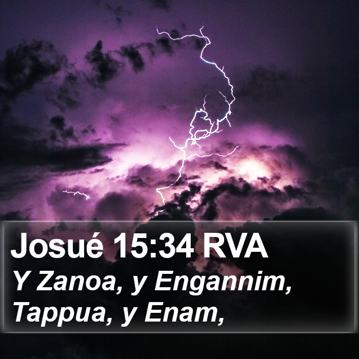 Josué 15:34 RVA Bible Study