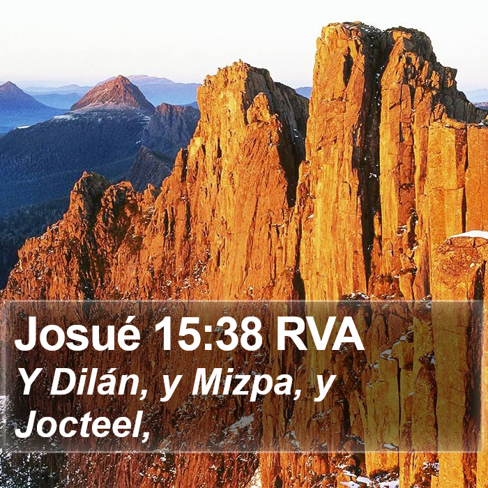 Josué 15:38 RVA Bible Study