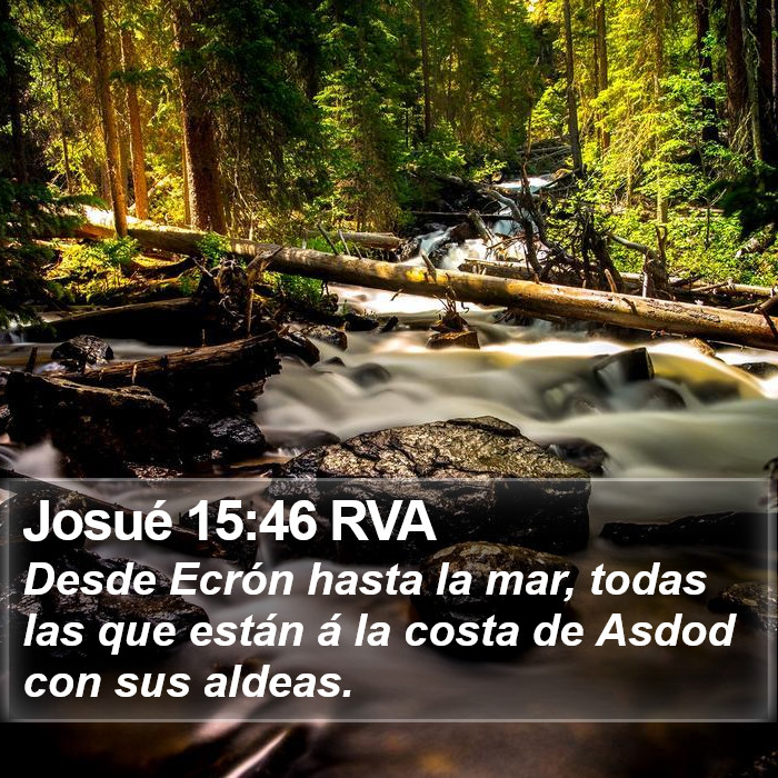 Josué 15:46 RVA Bible Study