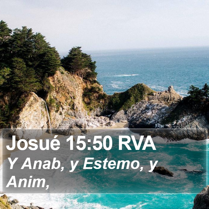 Josué 15:50 RVA Bible Study