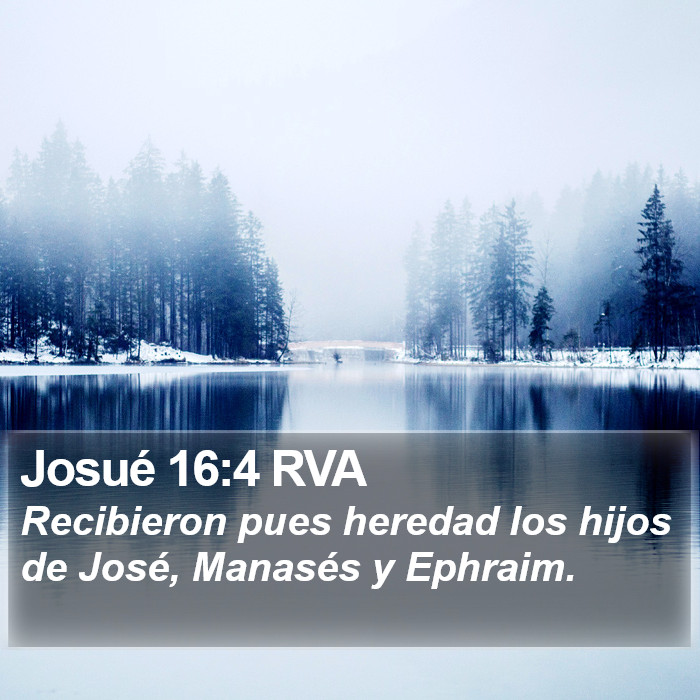 Josué 16:4 RVA Bible Study