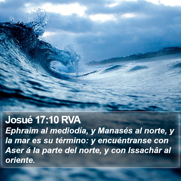 Josué 17:10 RVA Bible Study