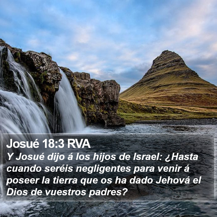 Josué 18:3 RVA Bible Study