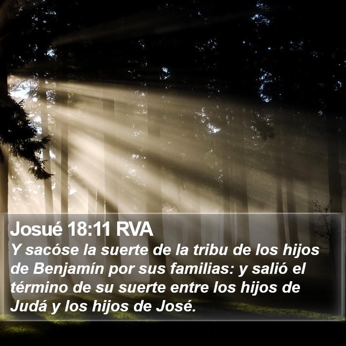 Josué 18:11 RVA Bible Study