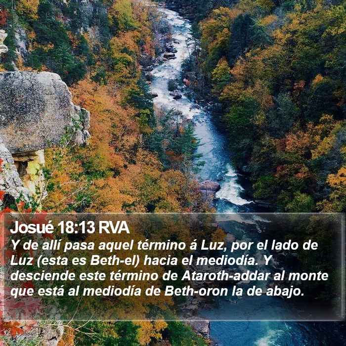 Josué 18:13 RVA Bible Study