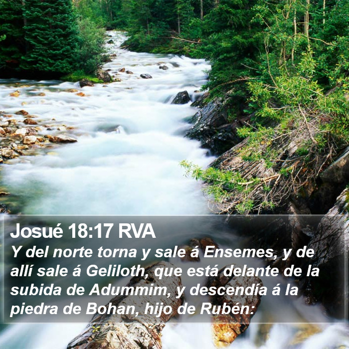 Josué 18:17 RVA Bible Study