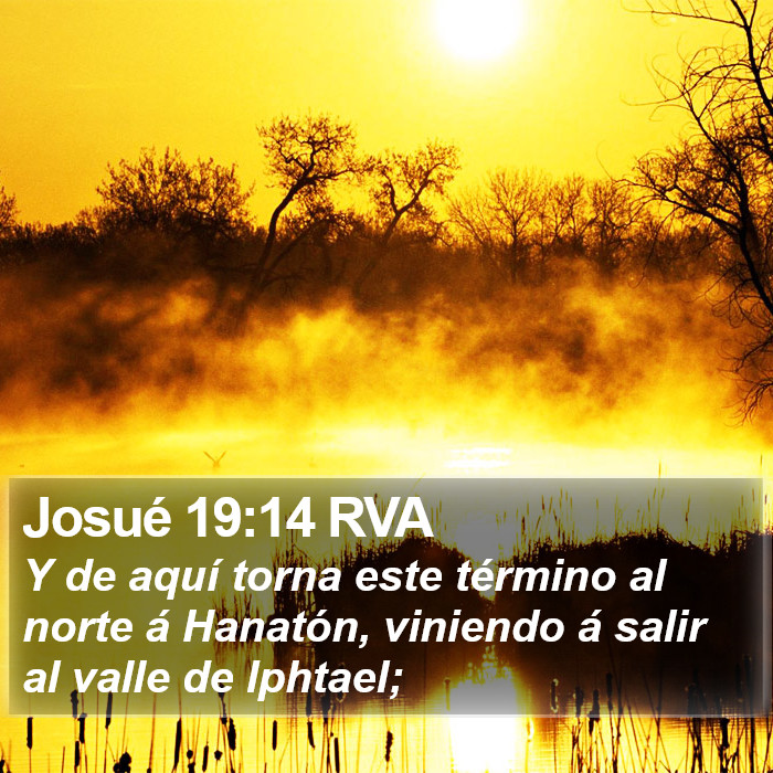 Josué 19:14 RVA Bible Study