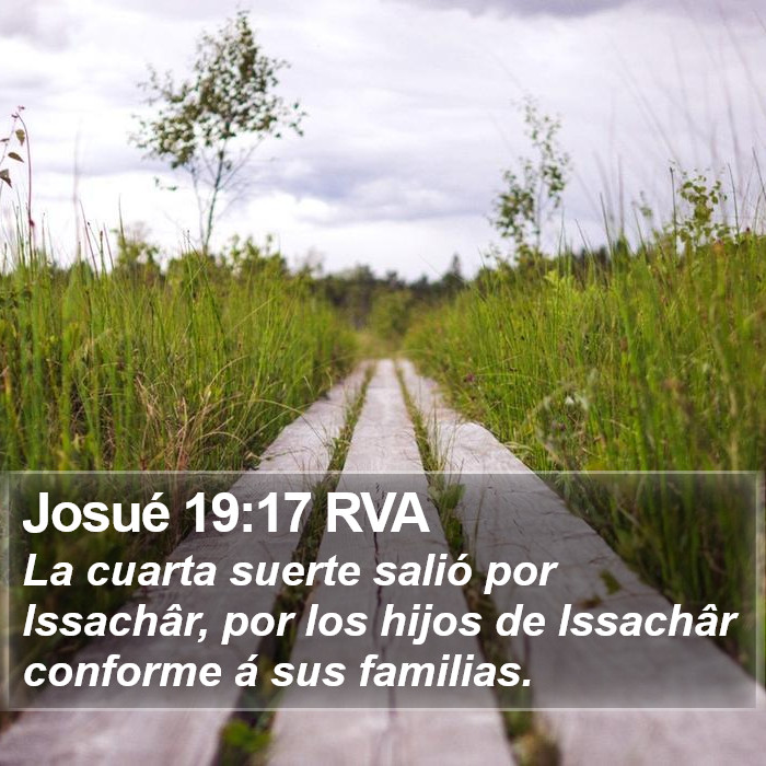 Josué 19:17 RVA Bible Study