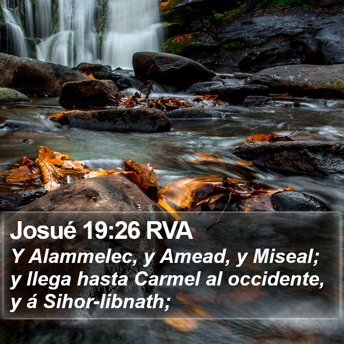 Josué 19:26 RVA Bible Study