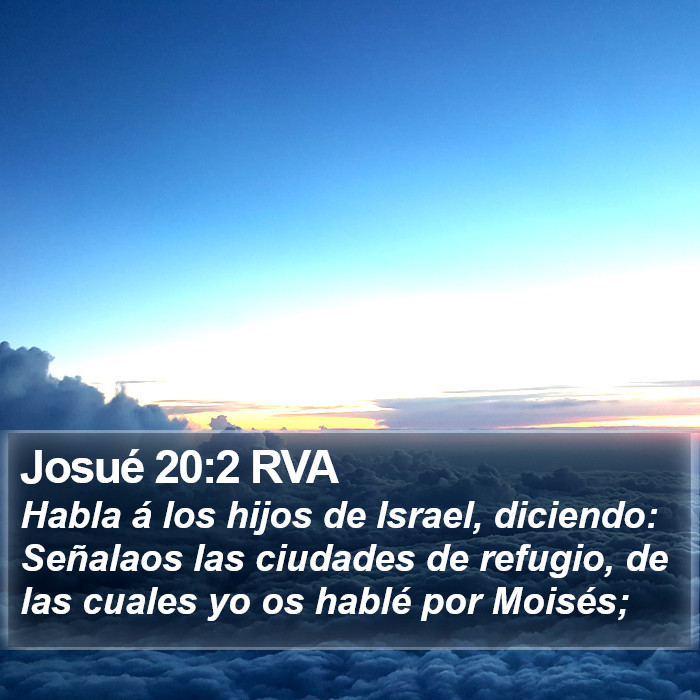 Josué 20:2 RVA Bible Study