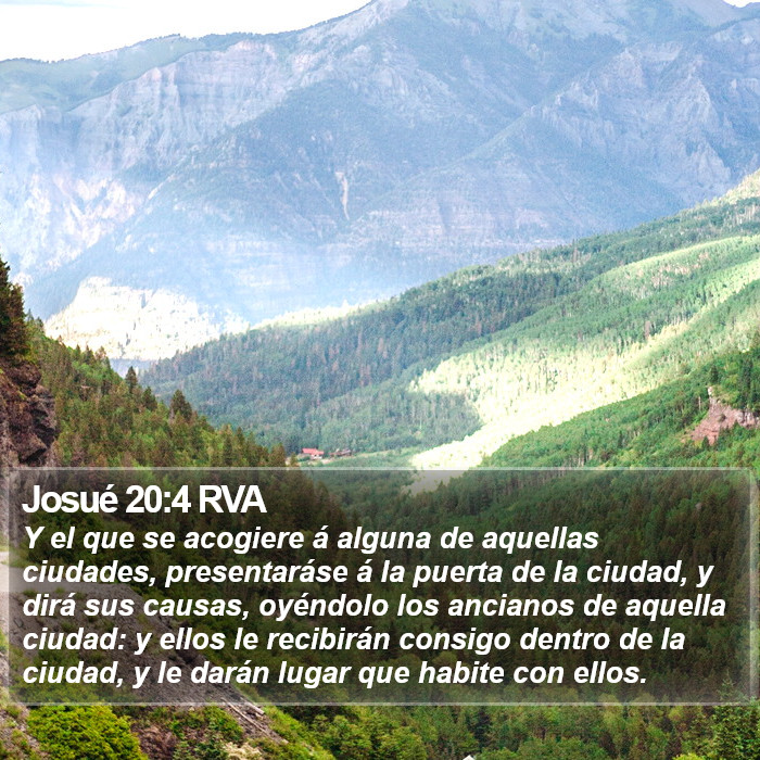 Josué 20:4 RVA Bible Study