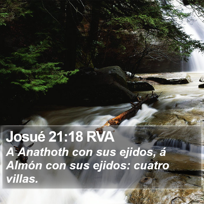 Josué 21:18 RVA Bible Study